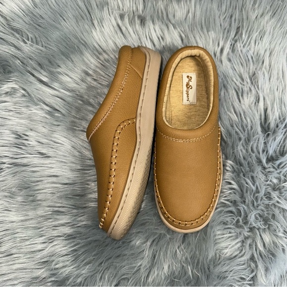 New My slippers by my pillow Women's cushioned leather upper slippers size 6 - Picture 2 of 4